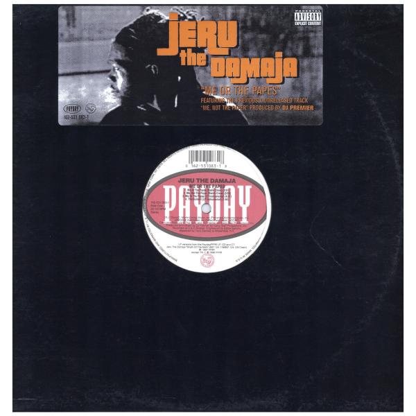 【レコード】JERU THE DAMAJA - ME OR THE PAPES / THA BULL...