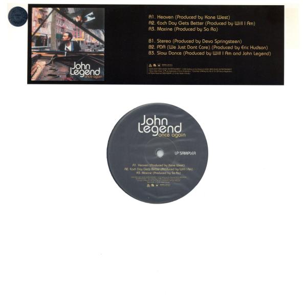 【レコード】JOHN LEGEND - ONCE AGAIN ONCE AGAIN LP SAMPL...