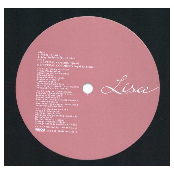 【レコード】LISA - Peace in Love / Why Do Fools Fall In ...