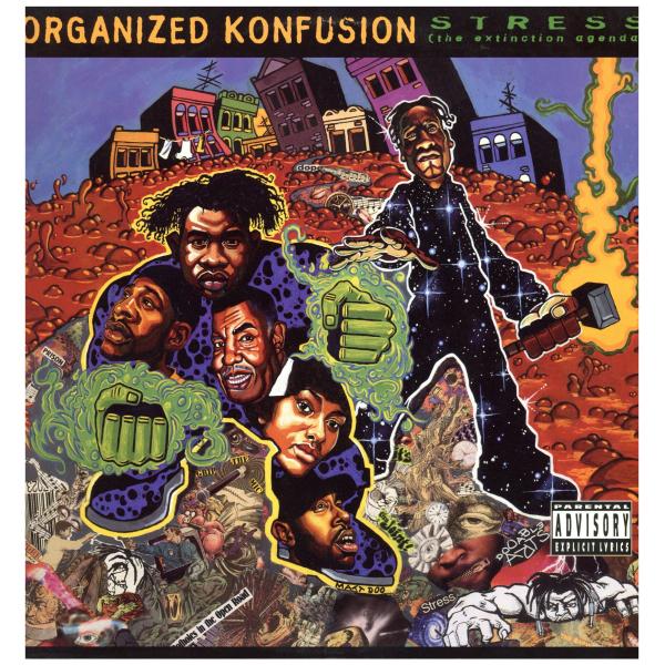 【レコード】ORGANIZED KONFUSION - STRESS LP US 1994年リリース