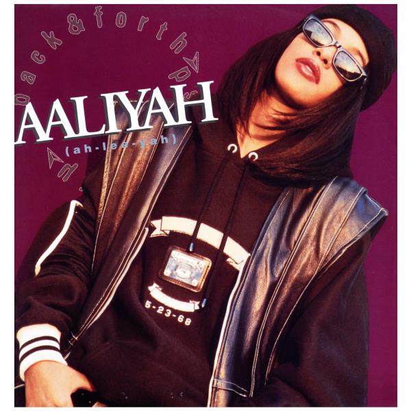 【レコード】AALIYAH - BACK &amp; FORTH (UK POSTER JACKET) 12...
