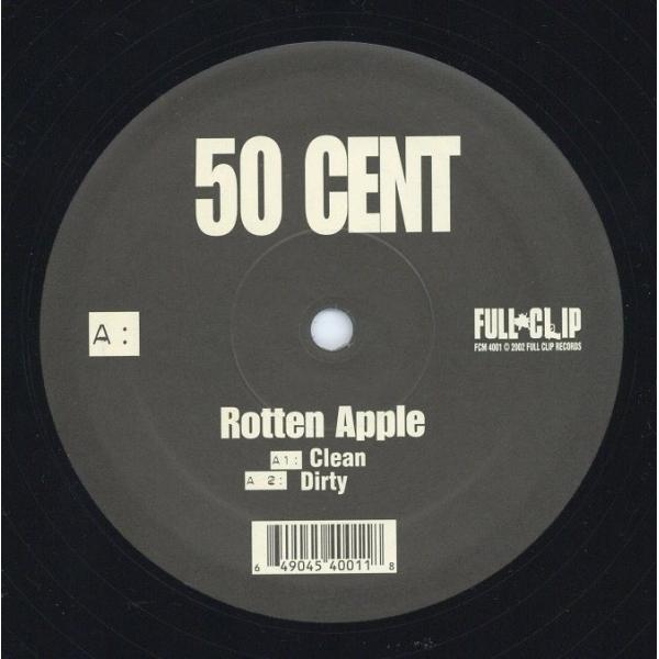 【レコード】50 CENT - ROTTEN APPLE / U NOT LIKE ME 12&quot; U...