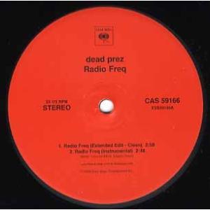 【レコード】DEAD PREZ - RADIO FREQ 12" US 2003年リリース