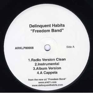 【レコード】DELINQUENT HABITS - FREEDOM BAND 12" US 2003...