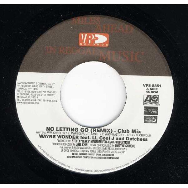【レコード】WAYNE WONDER feat Dutchess, LL Cool J - NO L...