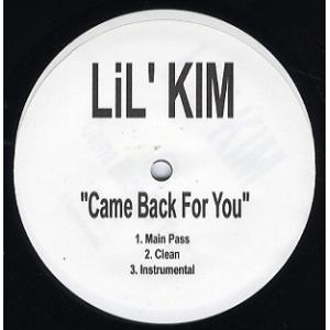 【レコード】LIL KIM - CAME BACK FOR ME 12" US 2003年リリース