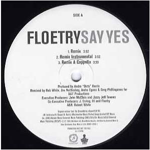 【レコード】FLOETRY - SAY YES - REMIX 12" US 2003年リリース