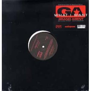 【レコード】GRAND AGENT - WHAT I WANT / NO REST-赤ステッカー(E...