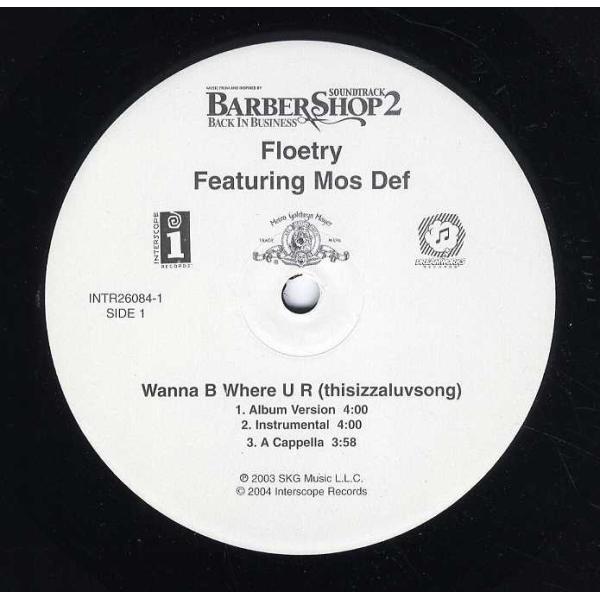 【レコード】FLOETRY feat Mos Def - Wanna B Where U R (th...