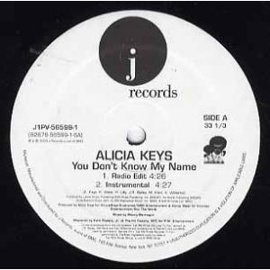 【レコード】ALICIA KEYS - YOU DON'T KNOW MY NAME 12" US ...