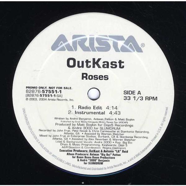 【レコード】OUTKAST - ROSES 12&quot; US 2004年リリース