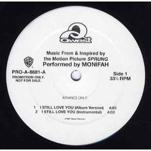【レコード】MONIFAH - I STILL LOVE YOU 12" US 1997年リリース