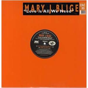 レコード】MARY J BLIGE feat NAS - LOVE IS ALL WE NEED (ITL) 12