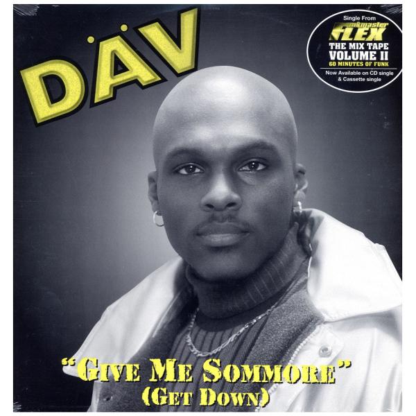 【レコード】DAV - GIVE ME SOMMORE (GET DOWN) 12" US 1997...