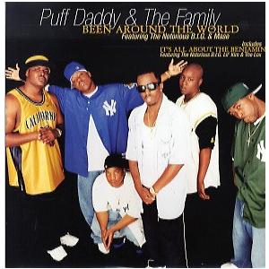 美品　90s 1997 Puff Daddy レコード】PUFF DADDY & THE FAMILY - BEEN AROUND WORLD (UK