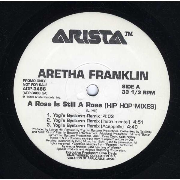 【レコード】ARETHA FRANKLIN - A ROSE IS STILL A ROSE (HI...