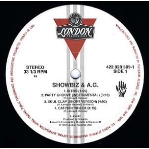 【レコード】SHOWBIZ &amp; AG - PARTY GROOVE / SOUL CLAP (WHI...