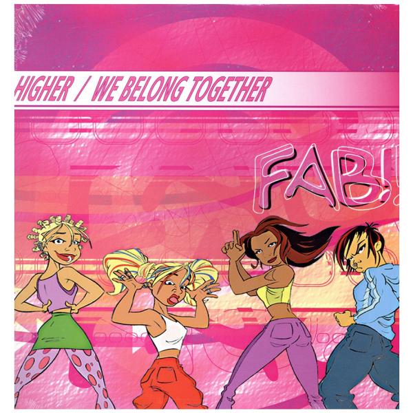 【レコード】FAB! - HIGHER / WE BELONG TOGETHER 12" US 19...