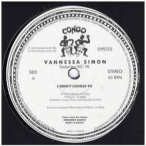 レコード】VANNESSA SIMON - I DIDN'T CHOOSE TO (UK) 12