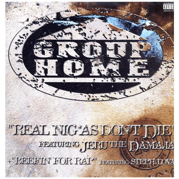 【レコード】GROUP HOME feat Jeru The Damaja - REAL NIGGA...