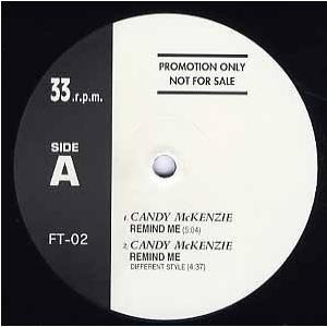 【レコード】CANDY MCKENZIE / SONIE - REMIND ME / REGGAE SENSATION 12" US 2000年リリース