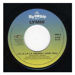 【レコード】LYMIE - LA LA LA LA (MEANS I LOVE YOU) 7&quot; US...