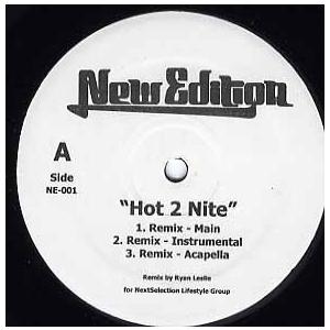 【レコード】NEW EDITION - HOT 2 NITE-RYAN LESLIE REMIX 1...