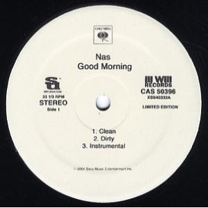 【レコード】NAS - GOOD MORNING...の商品画像
