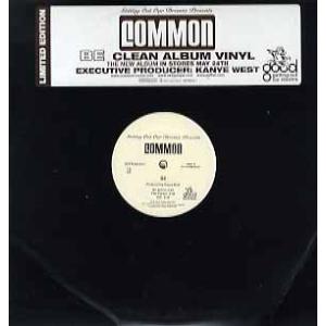 【レコード】COMMON - BE (CUT OUT CLEAN VERSION PROMO) LP...