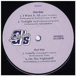 【レコード】DA FUNK SHUN / NANA - TONIGHT / LONELY (EURO...