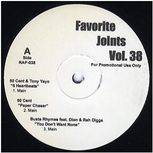 【レコード】50 Cent &amp; Tony Yayo / De La Soul - 5 Hearbea...