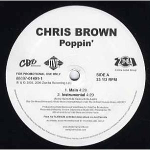 【レコード】CHRIS BROWN - POPPIN 12" US 2006年リリース