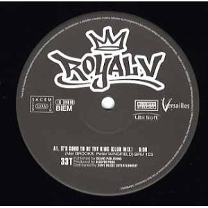 【レコード】ROYAL.V - IT'S GOOD TO BE THE KING 12" JAPAN...