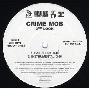 【レコード】CRIME MOB - 2ND LOOK 12&quot; US 2007年リリース