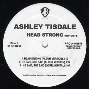 【レコード】ASHLEY TISDALE - HEAD STRONG / BE GOOD TO ME...