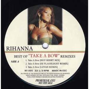 【レコード】RIHANNA - BEST OF TAKE A BOW-REMIXES EP JAPA...