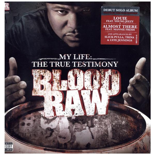 【レコード】BLOOD RAW - MY LIFE THE TRUE TESTIMONY LP (2...