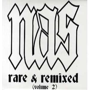 【レコード】NAS - RARE &amp; REMIXED VOL. 2 LP (2枚組) UK 2008...