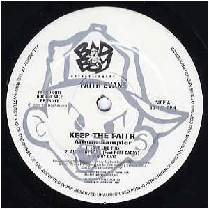 FAITH EVANS フェイス・エヴァンス KEEP THE FAITH レコード】FAITH EVANS - KEEP THE FAITH (ALBUM SAMPLER) EP US 1998