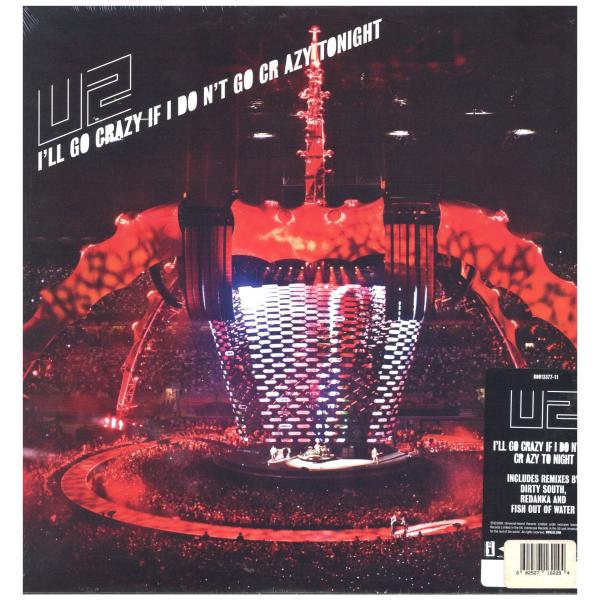 【レコード】U2 - I'LL GO CRAZY IF I DONT GO CRAZY TONI 1...