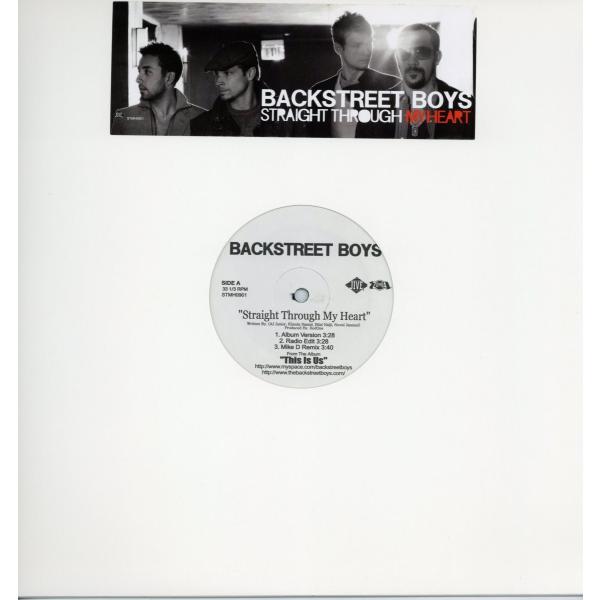 【レコード】BACKSTREET BOYS - STRAIGHT THROUGH MY HEART ...