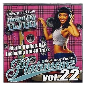 DJ BO - PLATINUMZ VOL.22 CD JAPAN 2009年リリース