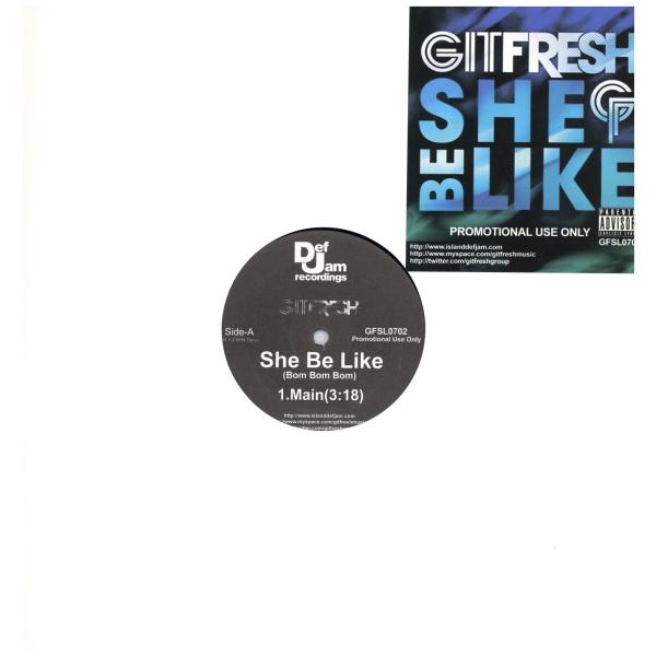 【レコード】GIT FRESH feat Trina &amp; Flo-Rida - SHE BE LIK...