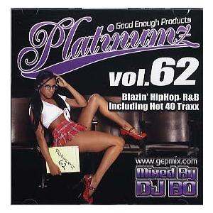 DJ BO - PLATINUMZ VOL.62 CD JPN 2013年リリース