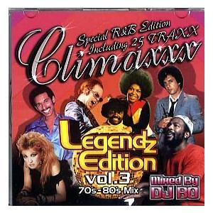 DJ BO - CLIMAXXX LEGENDZ EDITION VOL.3 CD JPN 2014年リリース
