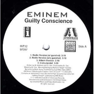 【レコード】EMINEM feat Dr. Dre - GUILTY CONSCIENCE / I&apos;...