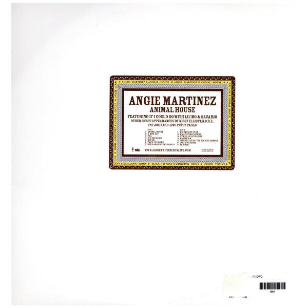 【レコード】ANGIE MARTINEZ - ANIMAL HOUSE 2xLP US 2002年リ...