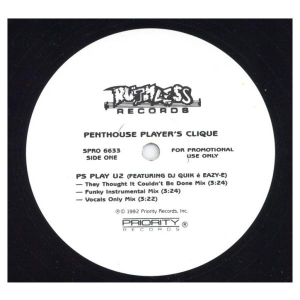 【レコード】PENTHOUSE PLAYERS CLIQUE - PS PLAY U2 / P.L....