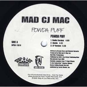 【レコード】MAD CJ MAC - POWDA PUFF / TRUE GAME 12" US 1...