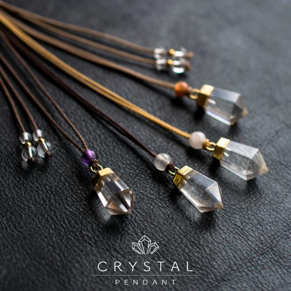 水晶 ネックレス クリスタル 天然石 ペンダント ゴールド 浄化 パワーストーン レディース メンズ